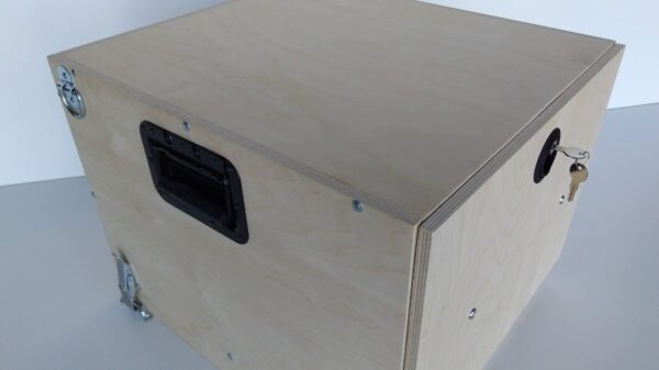 10-LDRAWER.BIRCH Vehicle Rear Storage Large File Drawer Wood Birch - 21.5"D x 19"W x 16.5"H - Image 4